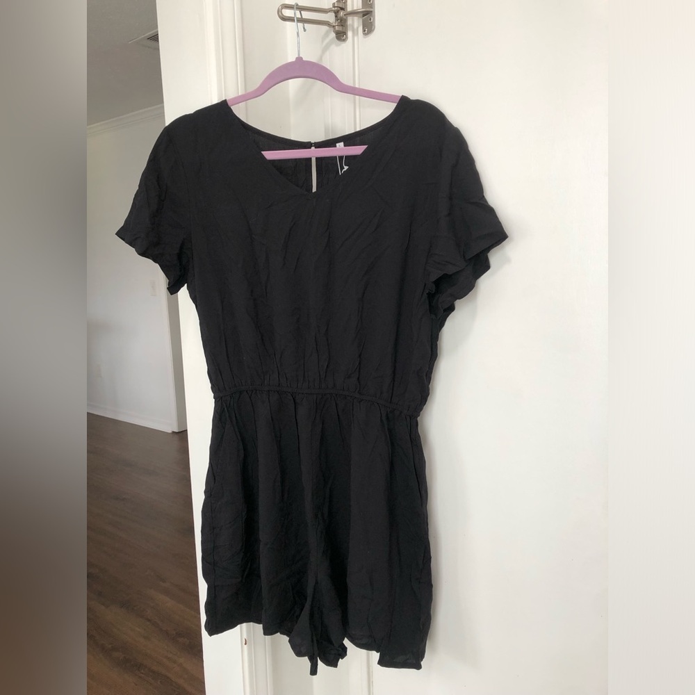 Black Romper from boutique